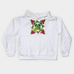 Portuguese Tiles Kids Hoodie